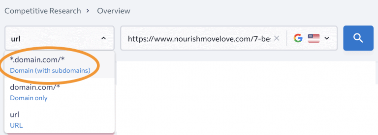 Chuyển từ URL sang domain.com trong hộp ở đầu trang Chuyển từ URL sang domain.com trong hộp ở đầu trang