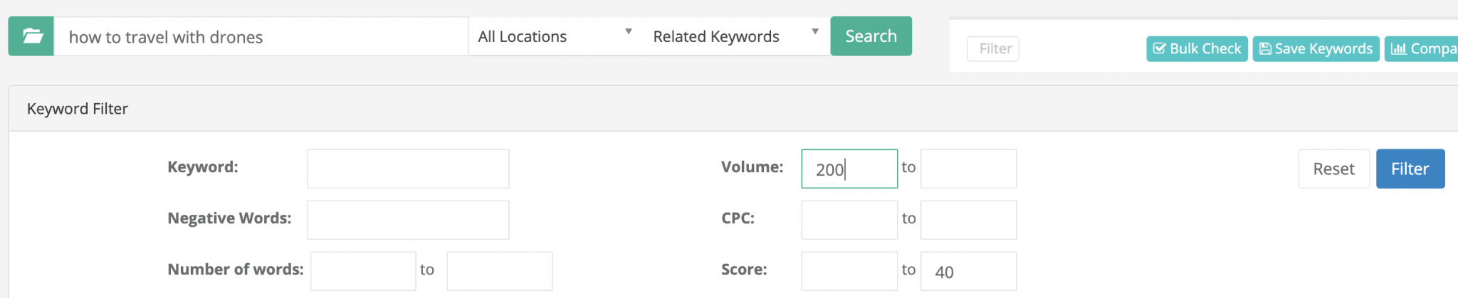 Dùng công cụ SEO của bạn để kiểm tra độ khó SEO và lượng tìm kiếm Dùng công cụ SEO của bạn để kiểm tra độ khó SEO và lượng tìm kiếm